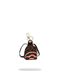 SAWTOOTH SHARKS IN PARIS BACKPACK KEYCHAIN