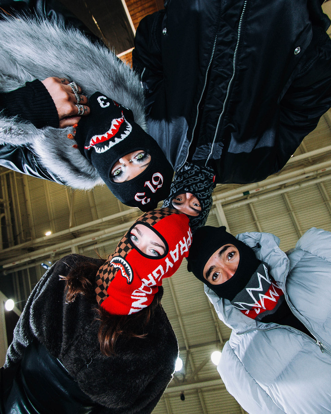 SEWN SHUT SKI MASK