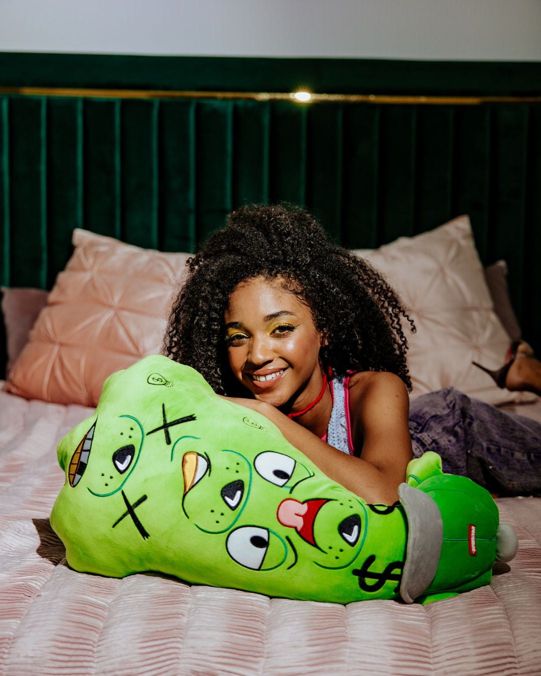 MONEYBEAR TRIPLE MONEY PLUSH TOY/PILLOW